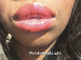 MsSavannahLicks